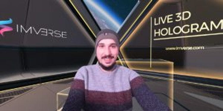 Imverse raises $4.8M for live 3D holograms in the Metaverse
