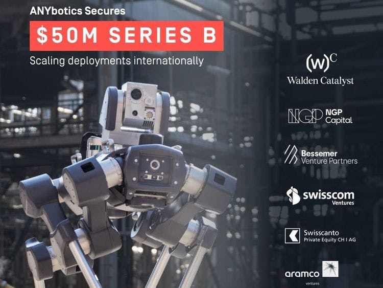 ANYbotics Secures $50M in Series B for Industrial Robotics